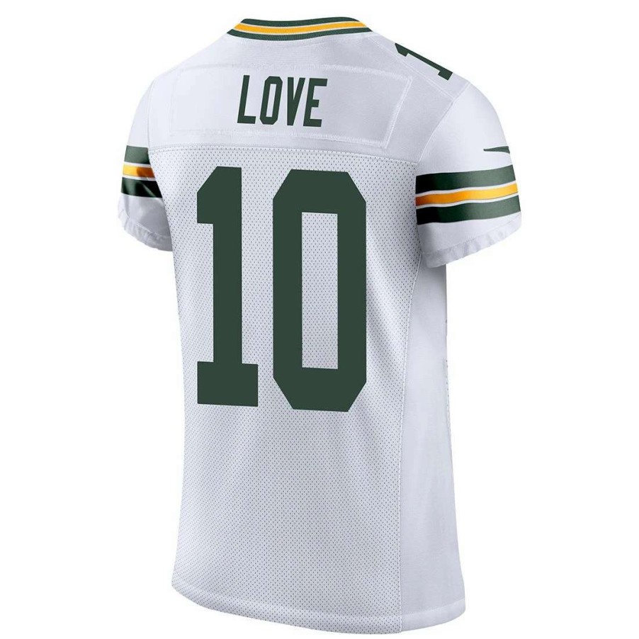 Jerseys * | #10 Jordan Love Nike Away Elite Jersey White