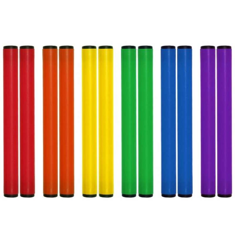 Play Equipment * | Playm8 Tap Sticks 12 Pack 25Cm Assorted