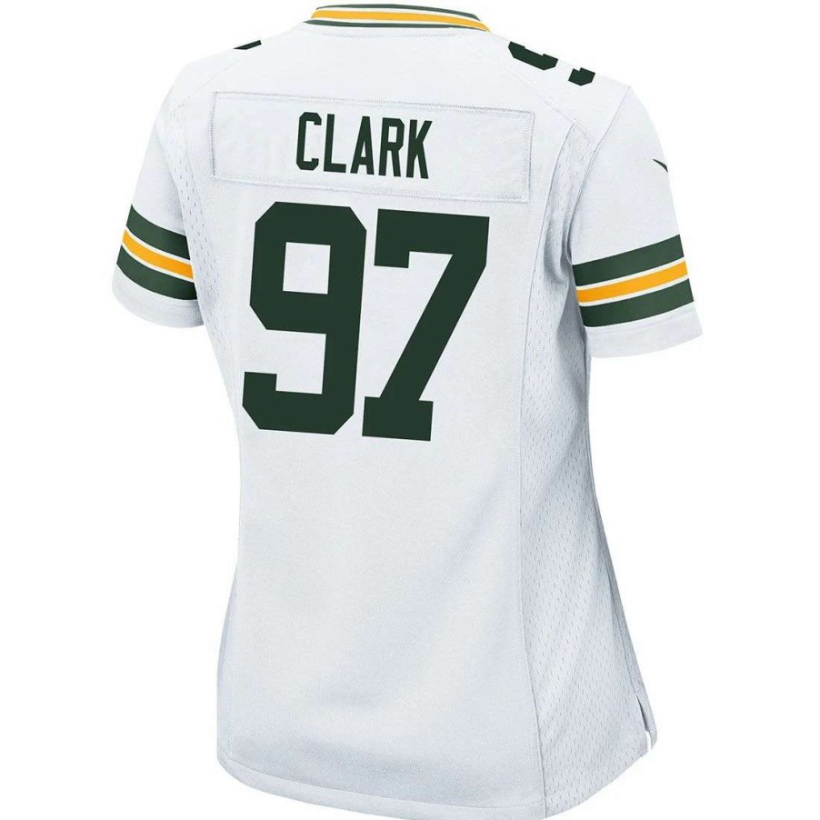 Jerseys * | #97 Kenny Clark Away Womens Nike Game Jersey White