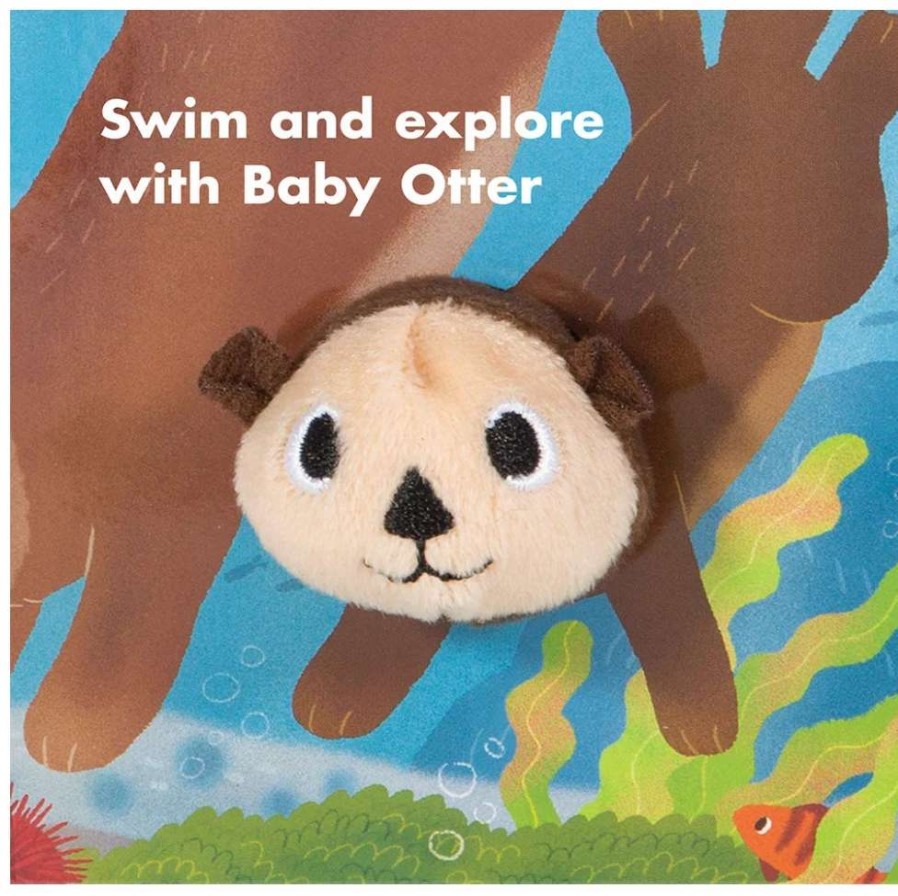 Baby & Toddler * | Chronicle Books Baby Otter: Finger Puppet Book