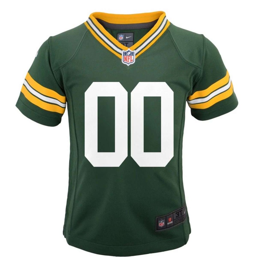 Jerseys * | Packers Pre-School Nike Custom Home Game Jersey Green