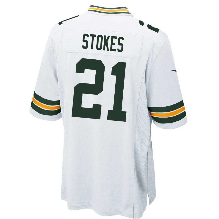 Jerseys * | #21 Eric Stokes Away Nike Game Jersey White