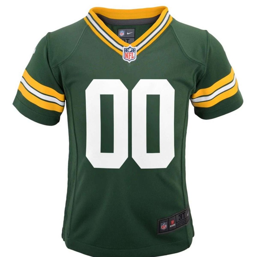 Jerseys * | Packers Toddler Nike Custom Home Game Jersey Green