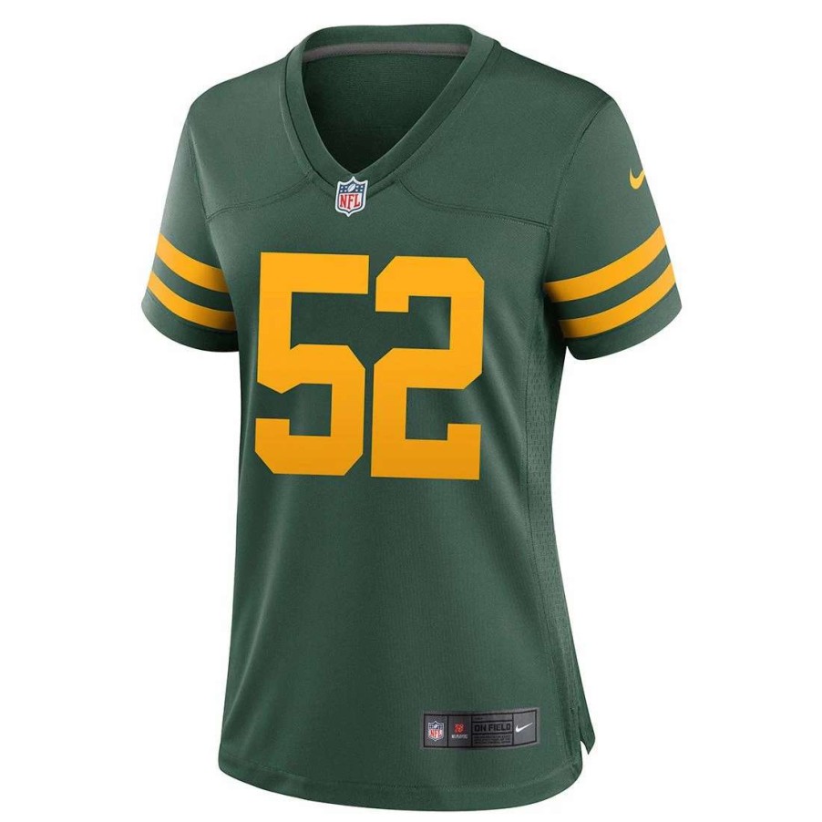 Jerseys * | 50S Classic Womens #52 Gary Nike Game Jersey Green & Gold