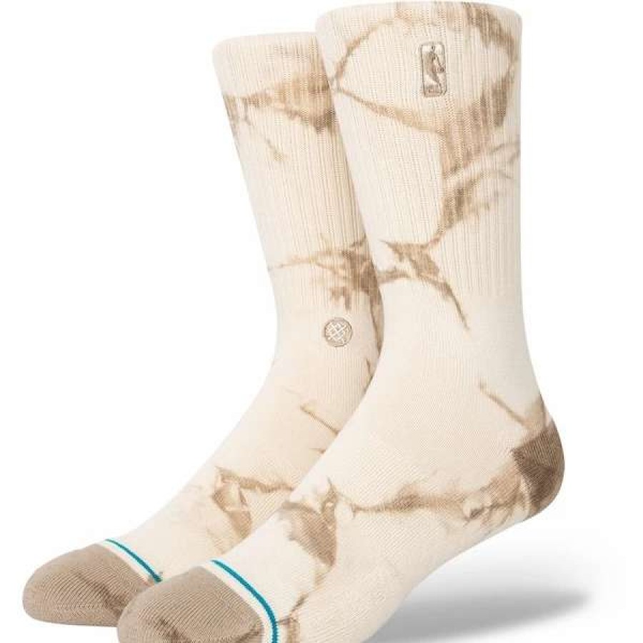 Chicago Bulls Accessories * | Stance Nba Logoman Infiknit Tie-Dye Crew Socks