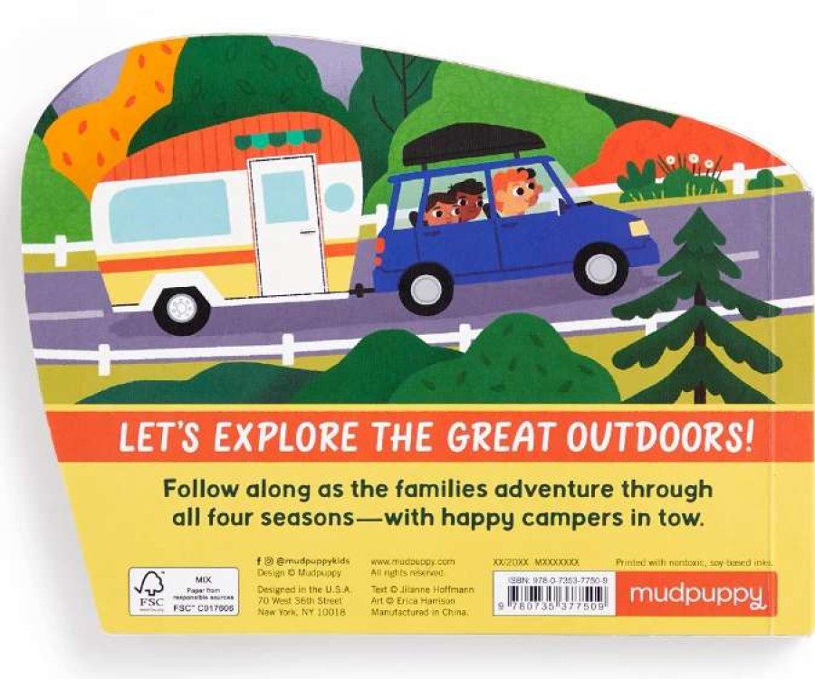 Baby & Toddler * | Chronicle Books Happy Camper Boardbook