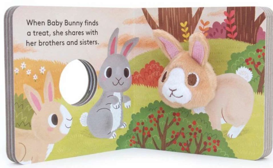 Baby & Toddler * | Chronicle Books Baby Bunny: Finger Puppet Book