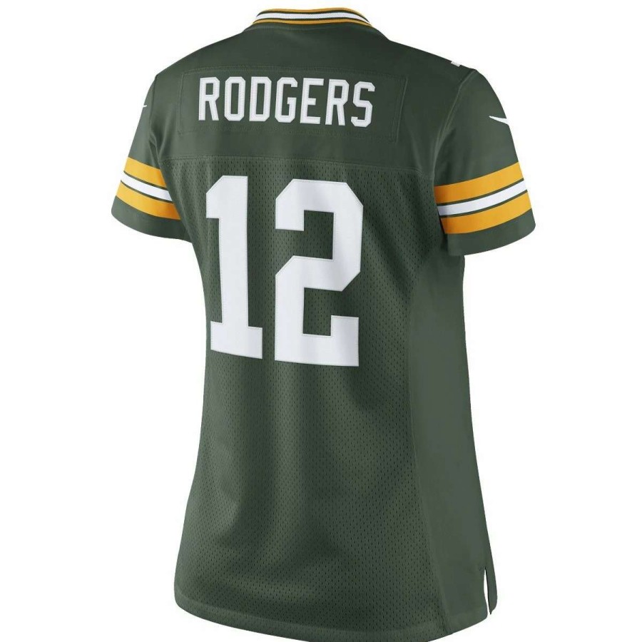 Jerseys * | #12 Aaron Rodgers Home Womens Nike Limited Jersey Green