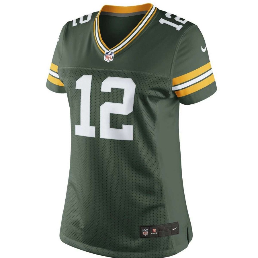 Jerseys * | #12 Aaron Rodgers Home Womens Nike Limited Jersey Green