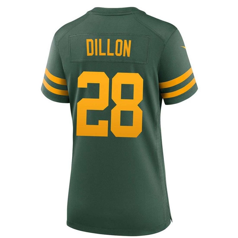 Jerseys * | 50S Classic Womens #28 Dillon Nike Game Jersey Green & Gold