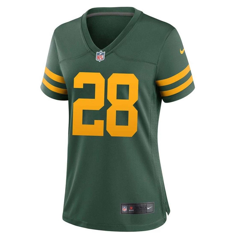 Jerseys * | 50S Classic Womens #28 Dillon Nike Game Jersey Green & Gold