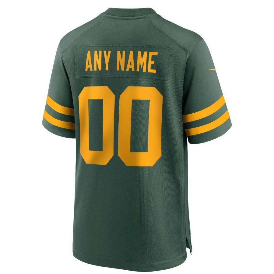 Jerseys * | Packers 50S Classic Nike Custom Game Jersey Green & Gold