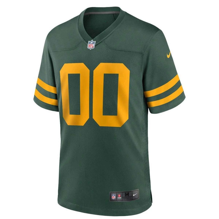 Jerseys * | Packers 50S Classic Nike Custom Game Jersey Green & Gold