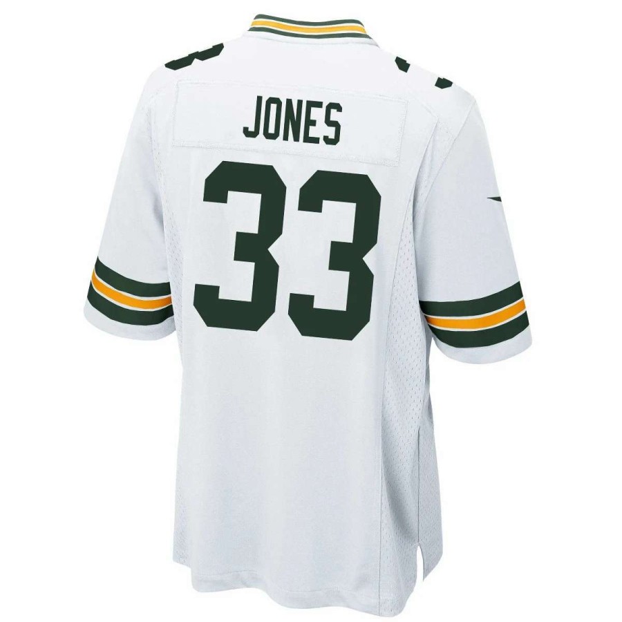 Jerseys * | #33 Aaron Jones Away Nike Game Jersey White