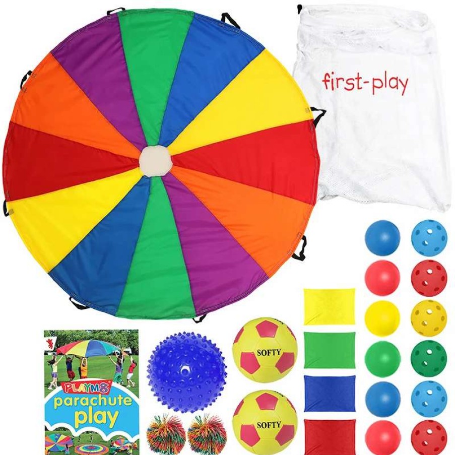 Play Equipment * | First Play Early Years Parachute Pack 1.75M