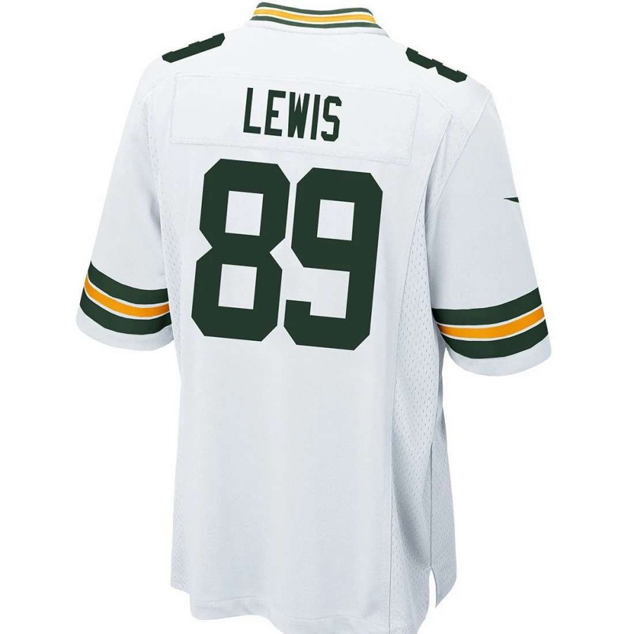 Jerseys * | #89 Marcedes Lewis Away Nike Game Jersey White