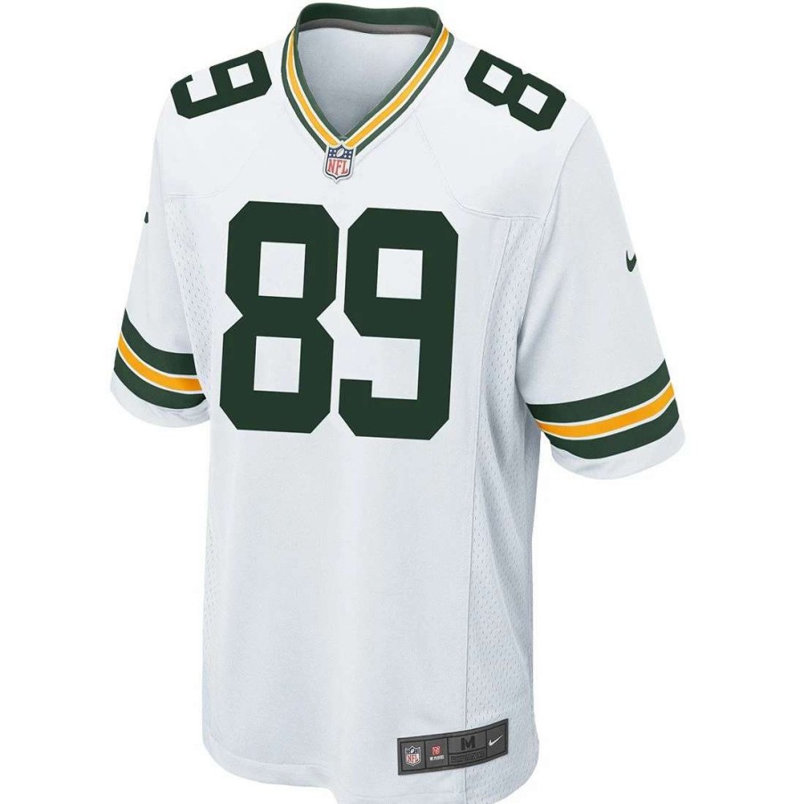 Jerseys * | #89 Marcedes Lewis Away Nike Game Jersey White