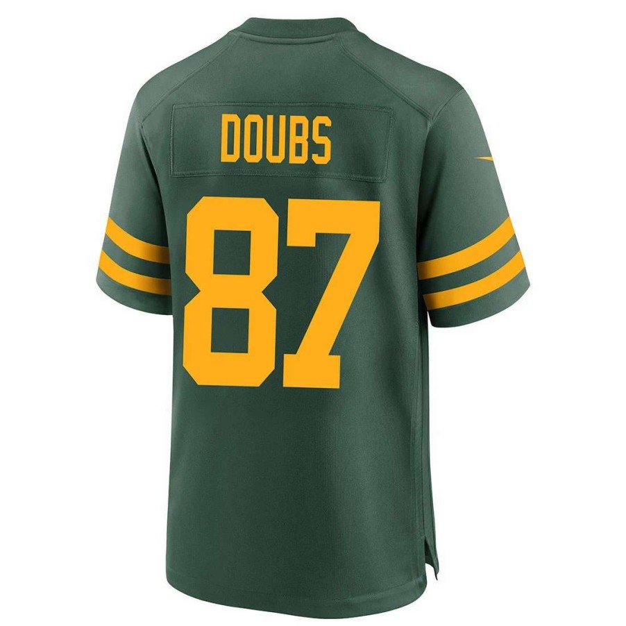 Jerseys * | Packers 50S Classic Nike #87 Doubs Game Jersey Green & Gold