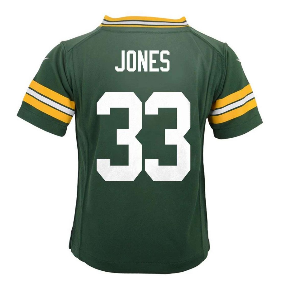 Jerseys * | #33 Aaron Jones Home Toddler Nike Game Jersey Fir Green