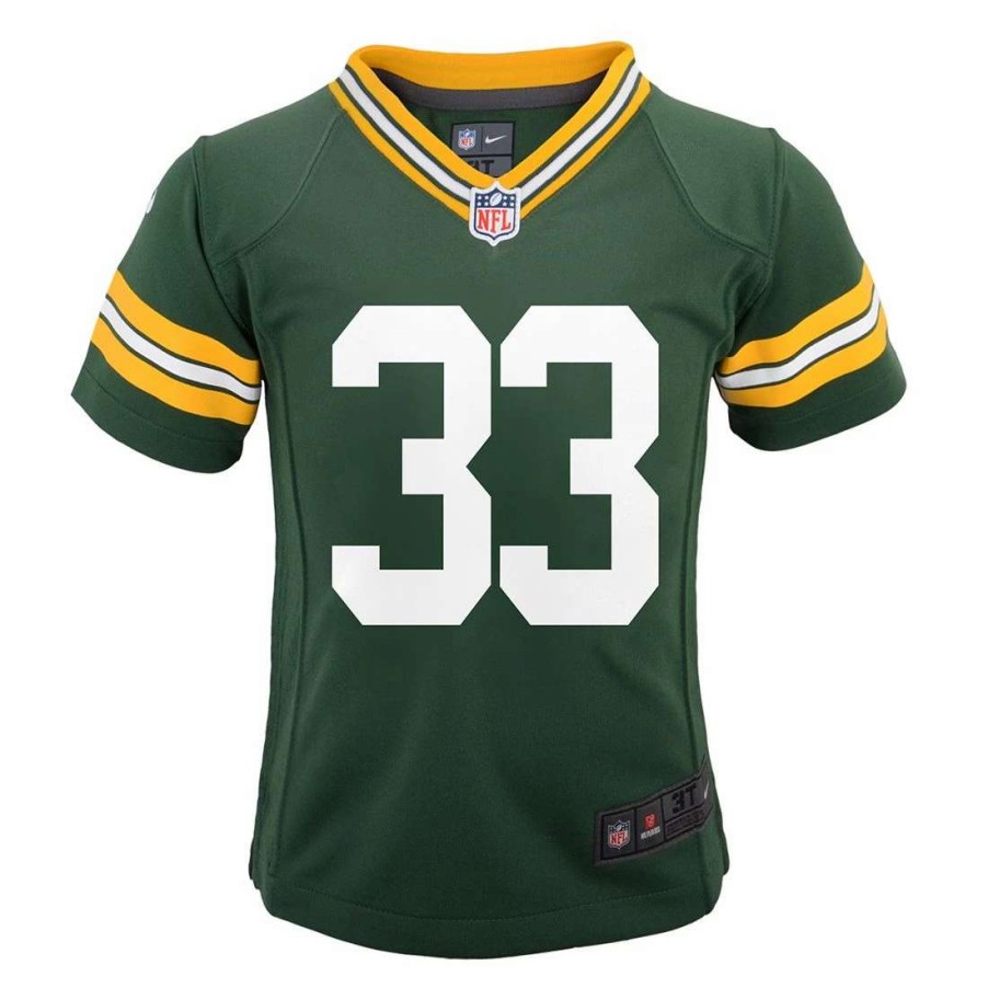 Jerseys * | #33 Aaron Jones Home Toddler Nike Game Jersey Fir Green