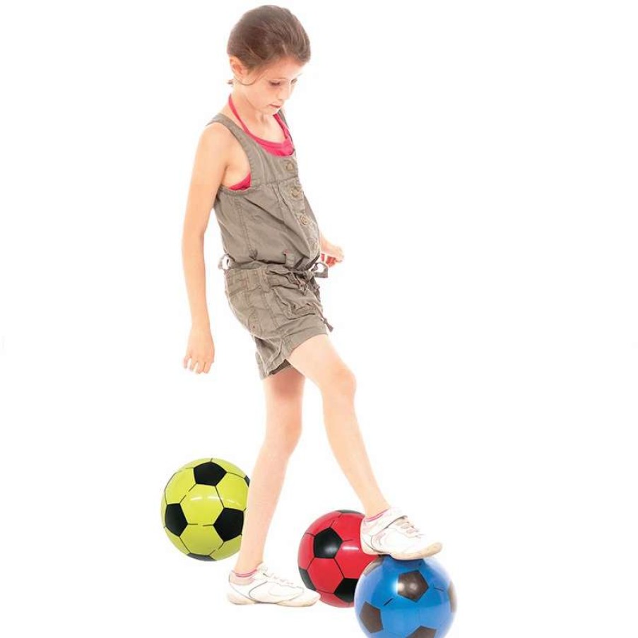 Play Equipment * | Playm8 Plastic Football 12 Pack Assorted