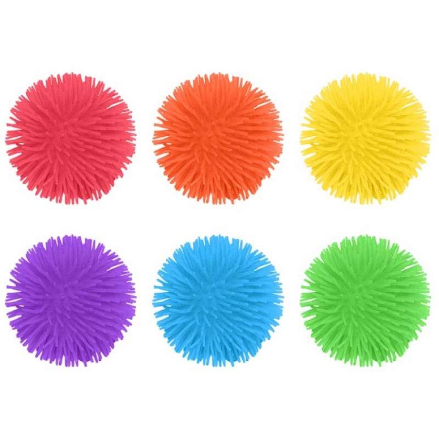 Play Equipment * | Playm8 Small Urchin Ball 6 Pack 9Cm Assorted