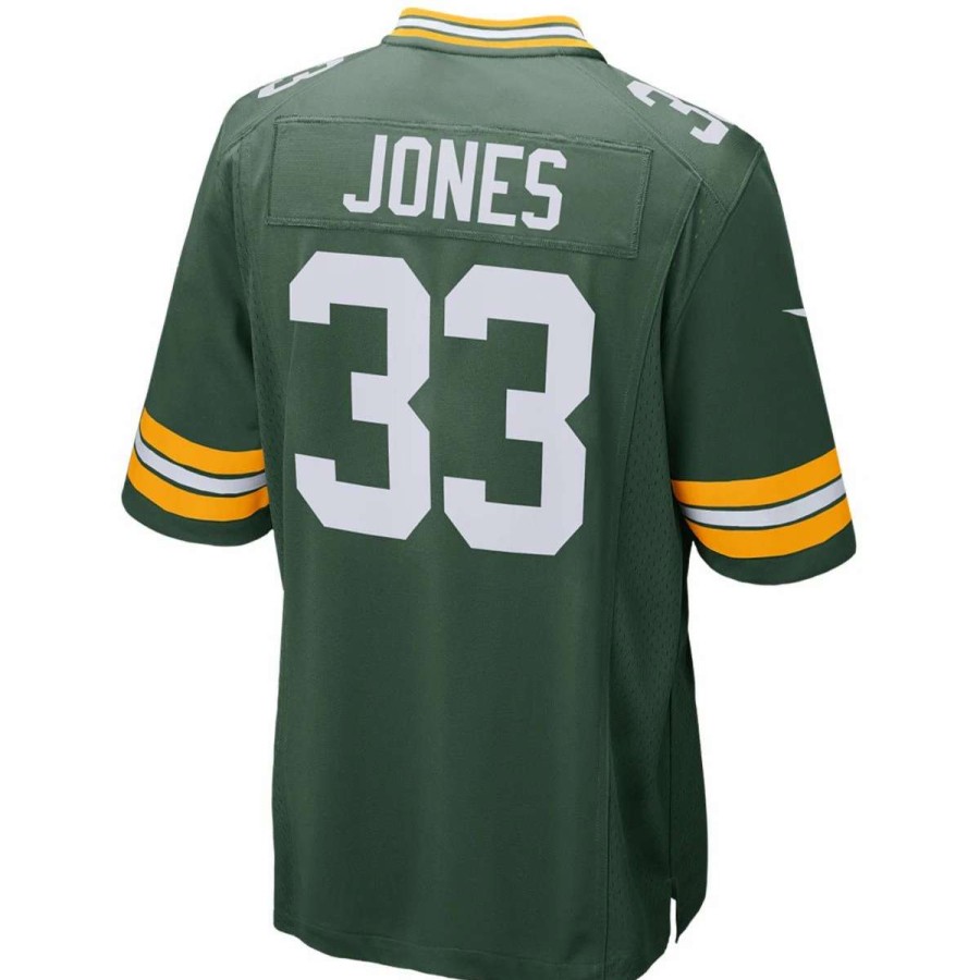 Jerseys * | #33 Aaron Jones Nike Home Game Jersey Fir Green