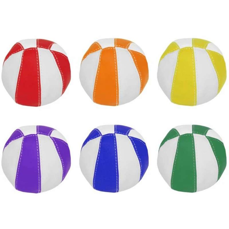 Play Equipment * | Playm8 Bean Bag Balls 6 Pack 9Cm