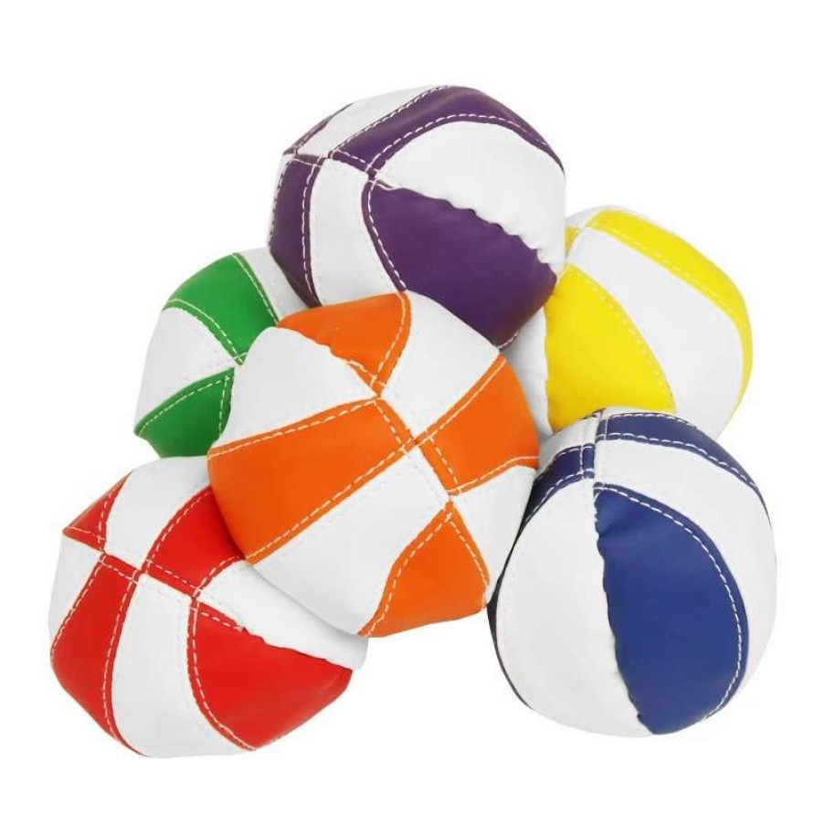 Play Equipment * | Playm8 Bean Bag Balls 6 Pack 9Cm