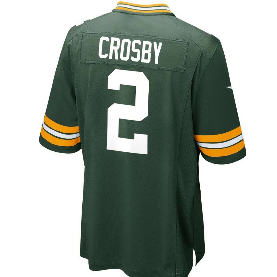 Jerseys * | #2 Mason Crosby Nike Home Game Jersey Fir Green