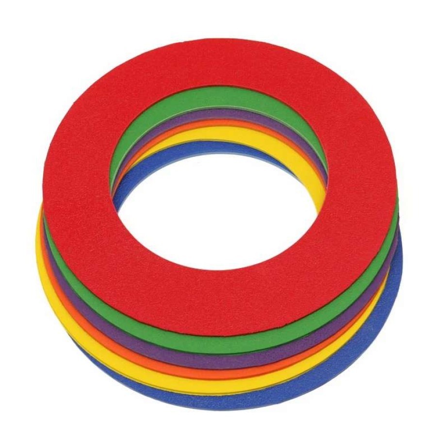 Play Equipment * | Playm8 Doughnut Ring 6 Pack 20Cm Assorted