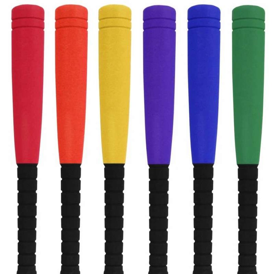 Play Equipment * | Playm8 Soft Touch Bat 6 Pack Assorted