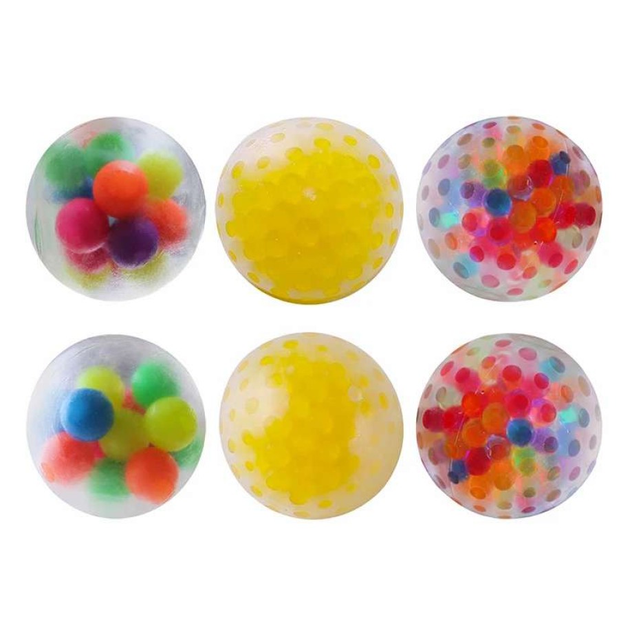 Play Equipment * | First Play Assorted Bead Balls 6 Pack