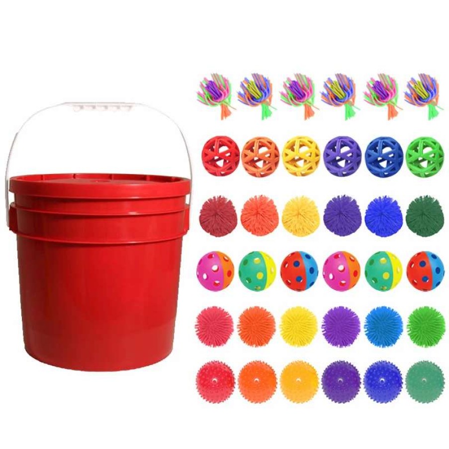 Play Equipment * | First Play Sensory Ball Essential Tub Of 36