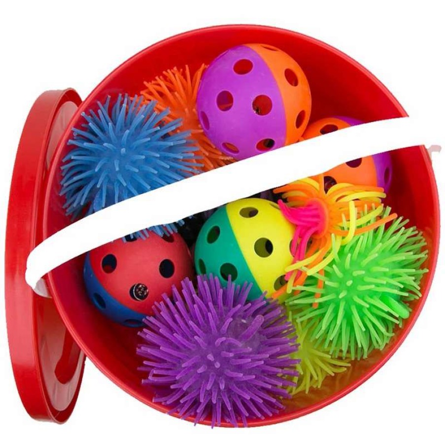 Play Equipment * | First Play Sensory Ball Essential Tub Of 36