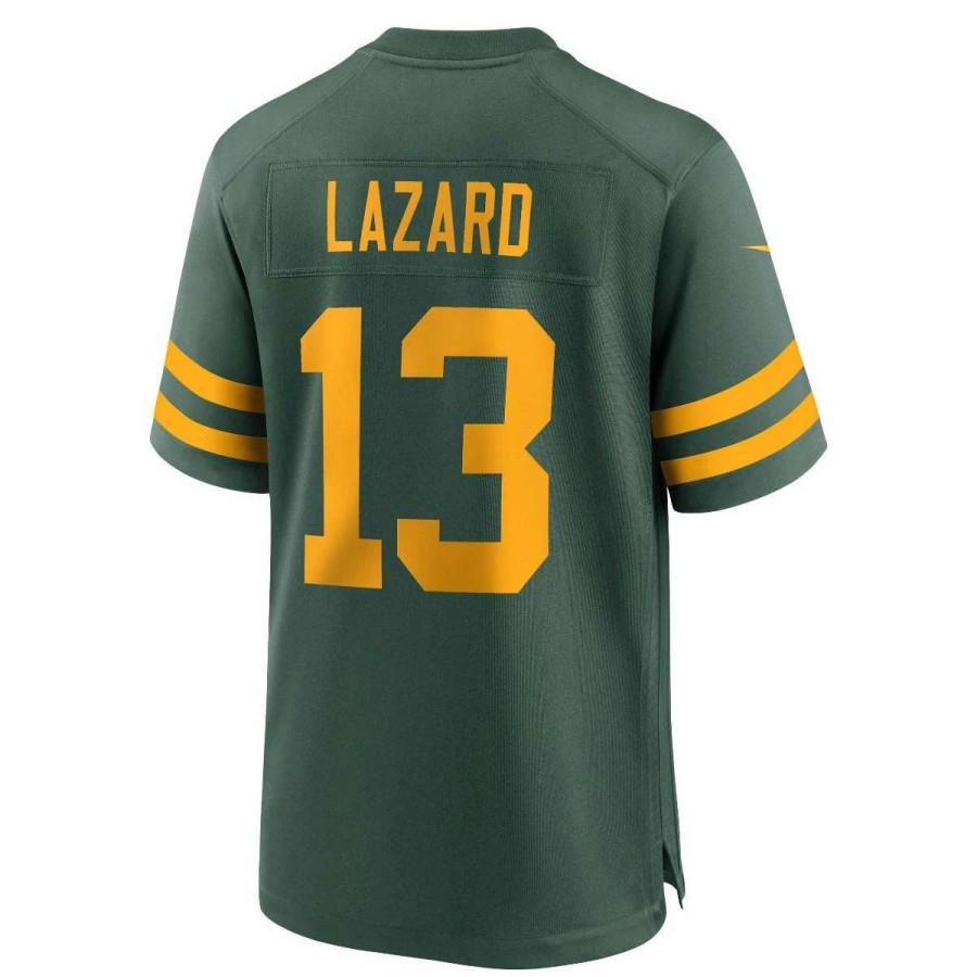 Jerseys * | Packers 50S Classic Nike #13 Lazard Game Jersey Green & Gold