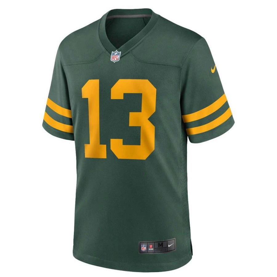 Jerseys * | Packers 50S Classic Nike #13 Lazard Game Jersey Green & Gold