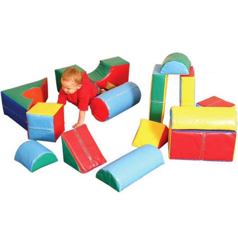 Play Equipment * | Playm8 Play 14 Piece Soft Play Set