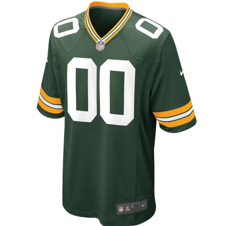 Jerseys * | Packers Youth Nike Custom Home Game Jersey Green