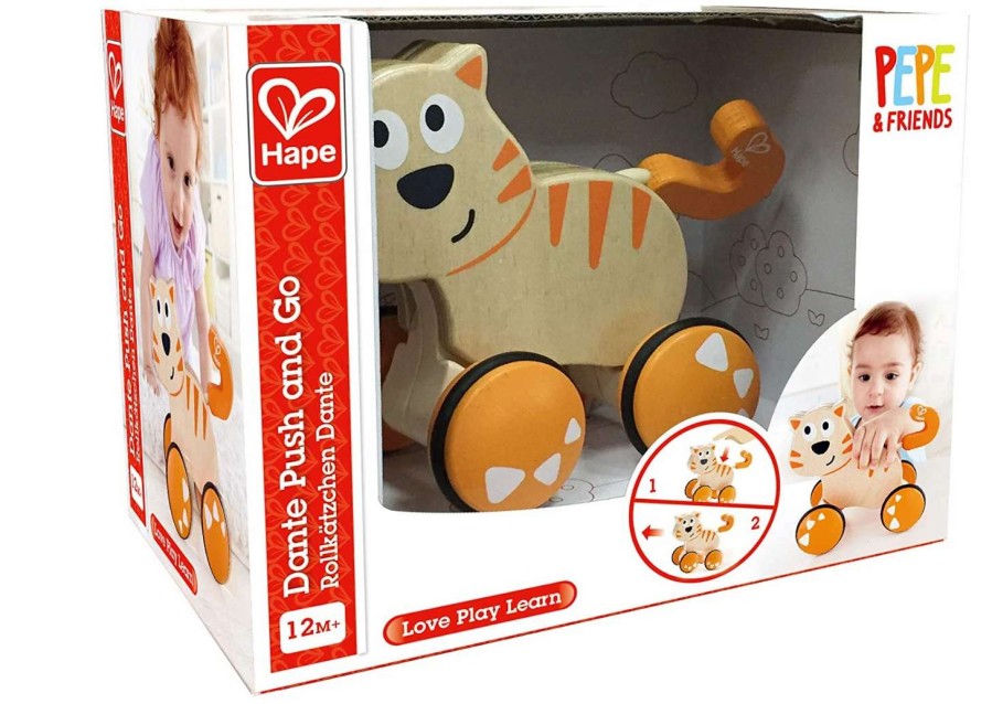 Baby & Toddler * | Hape Dante Push And Go