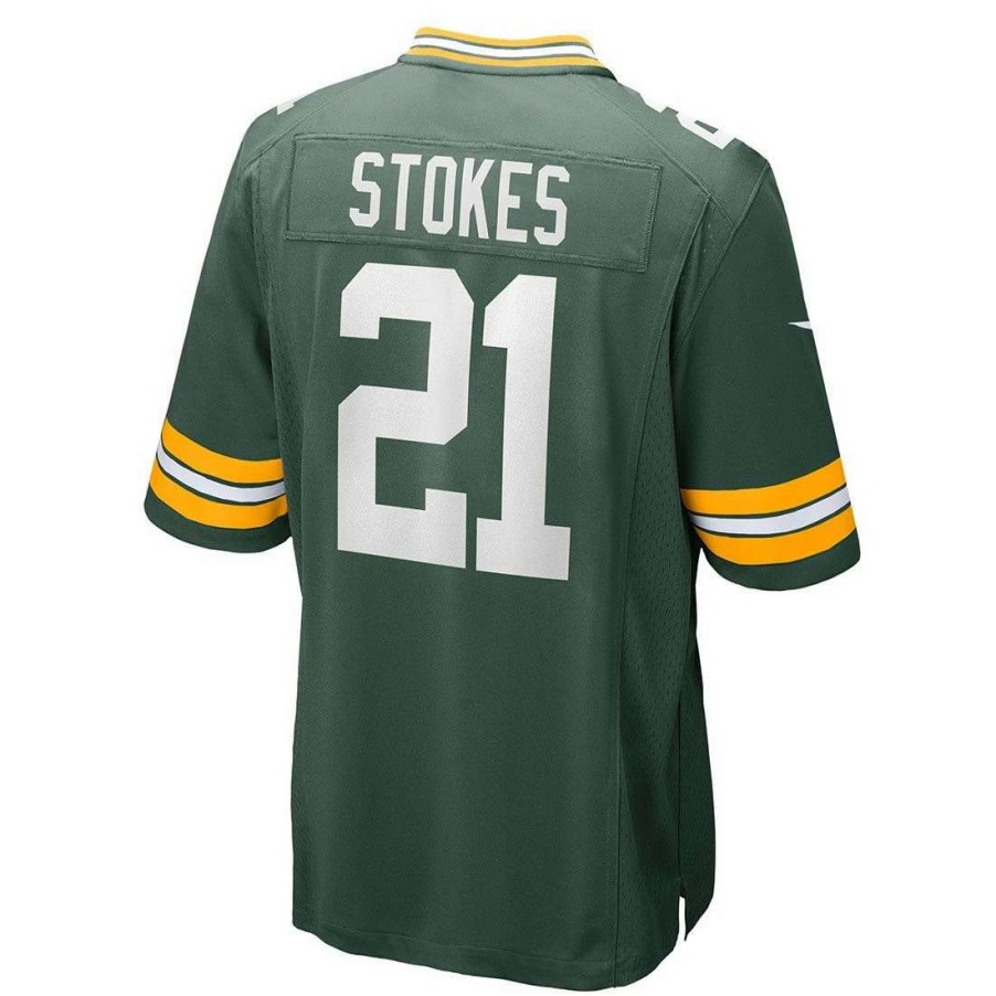 Jerseys * | #21 Eric Stokes Home Youth Nike Game Jersey Green