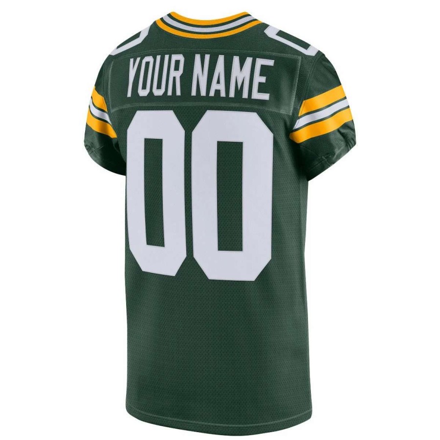 Jerseys * | Packers Nike Custom Home Elite Jersey Fir Green