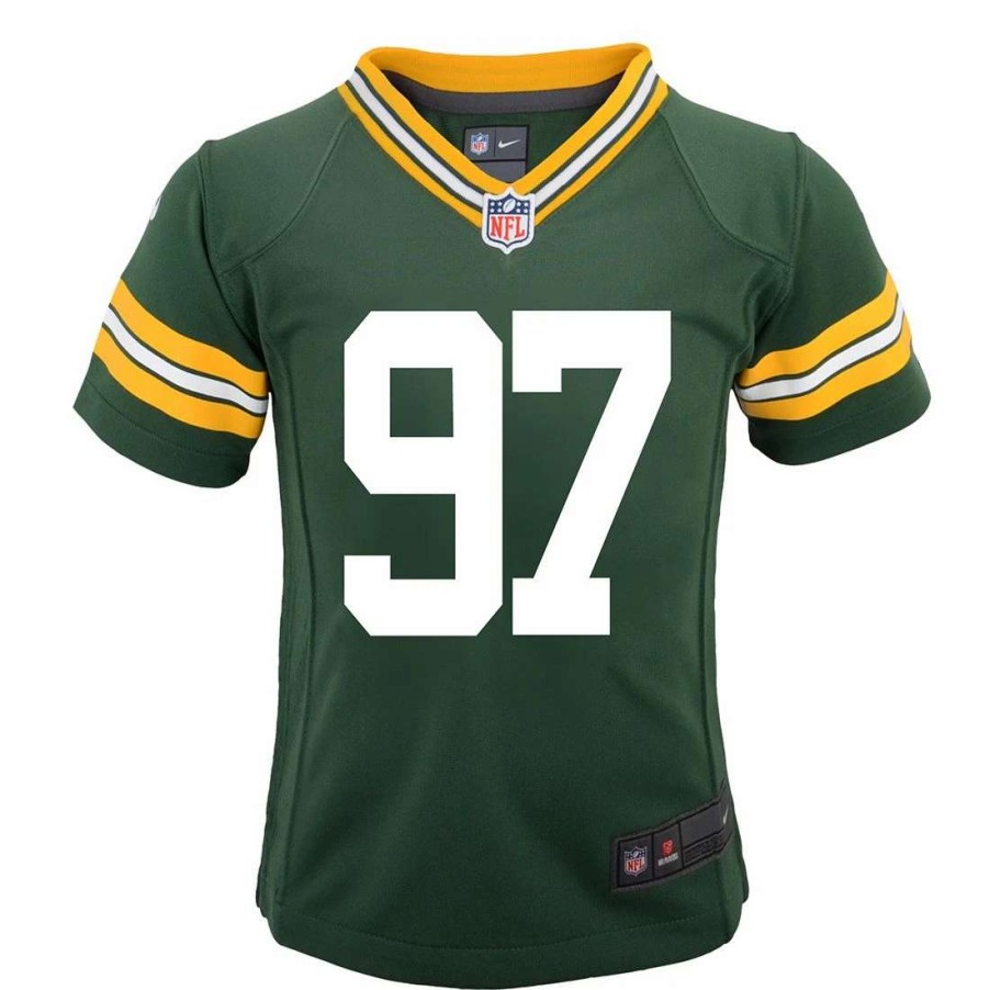 Jerseys * | #97 Kenny Clark Home Toddler Nike Game Jersey Fir Green