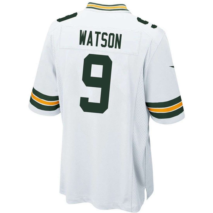 Jerseys * | #9 Christian Watson Nike Away Game Jersey White