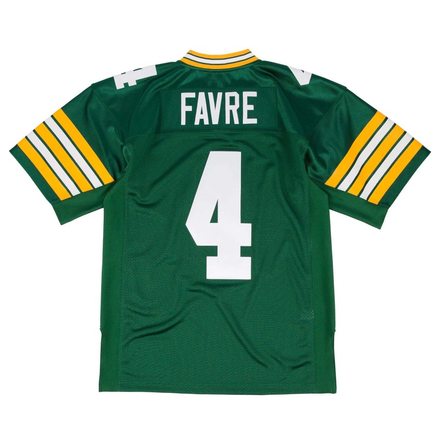 Jerseys * | #4 Favre Mitchell & Ness1996 Home Authentic Jersey Green