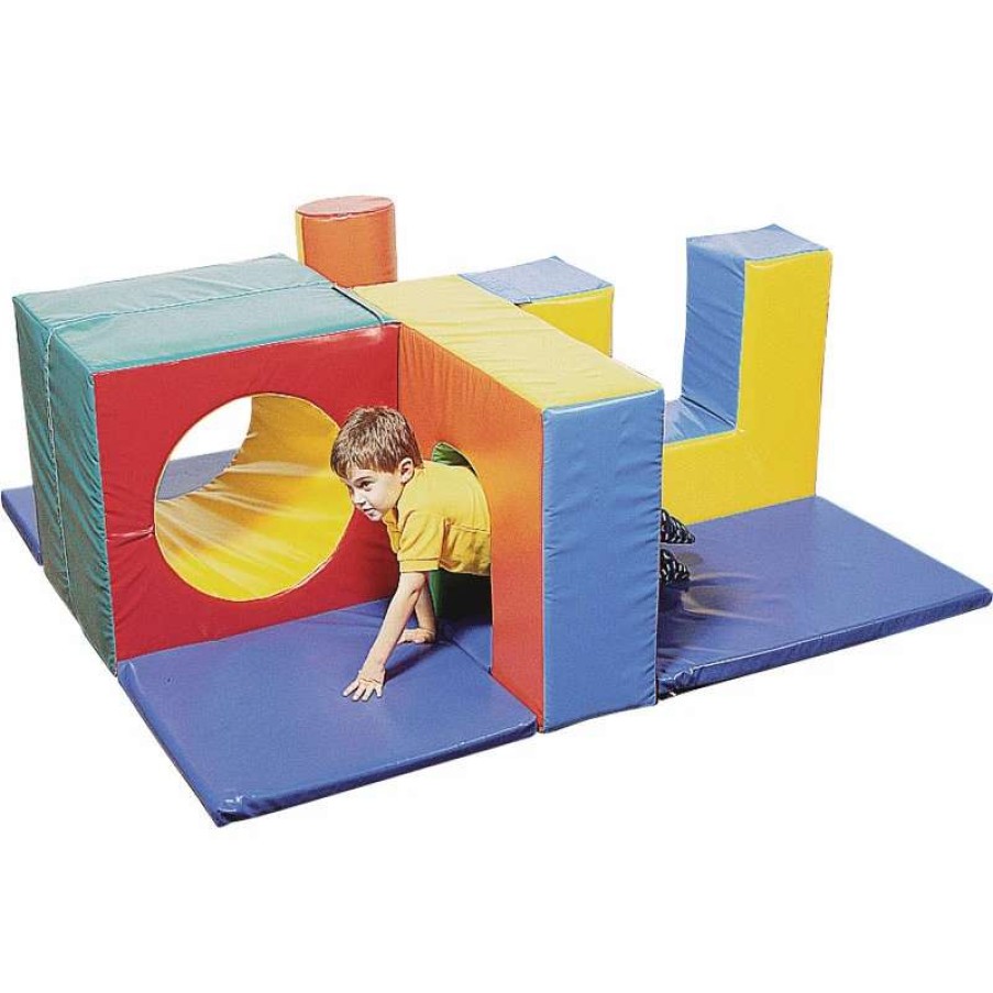 Play Equipment * | Playm8 Play 9 Piece Soft Play Unit